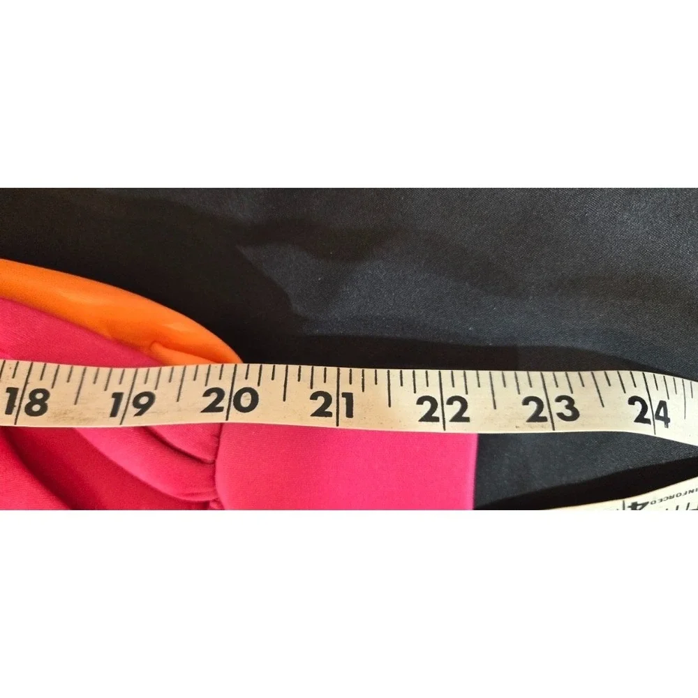 XPlus Costume Shirt Dress Orange and Pink